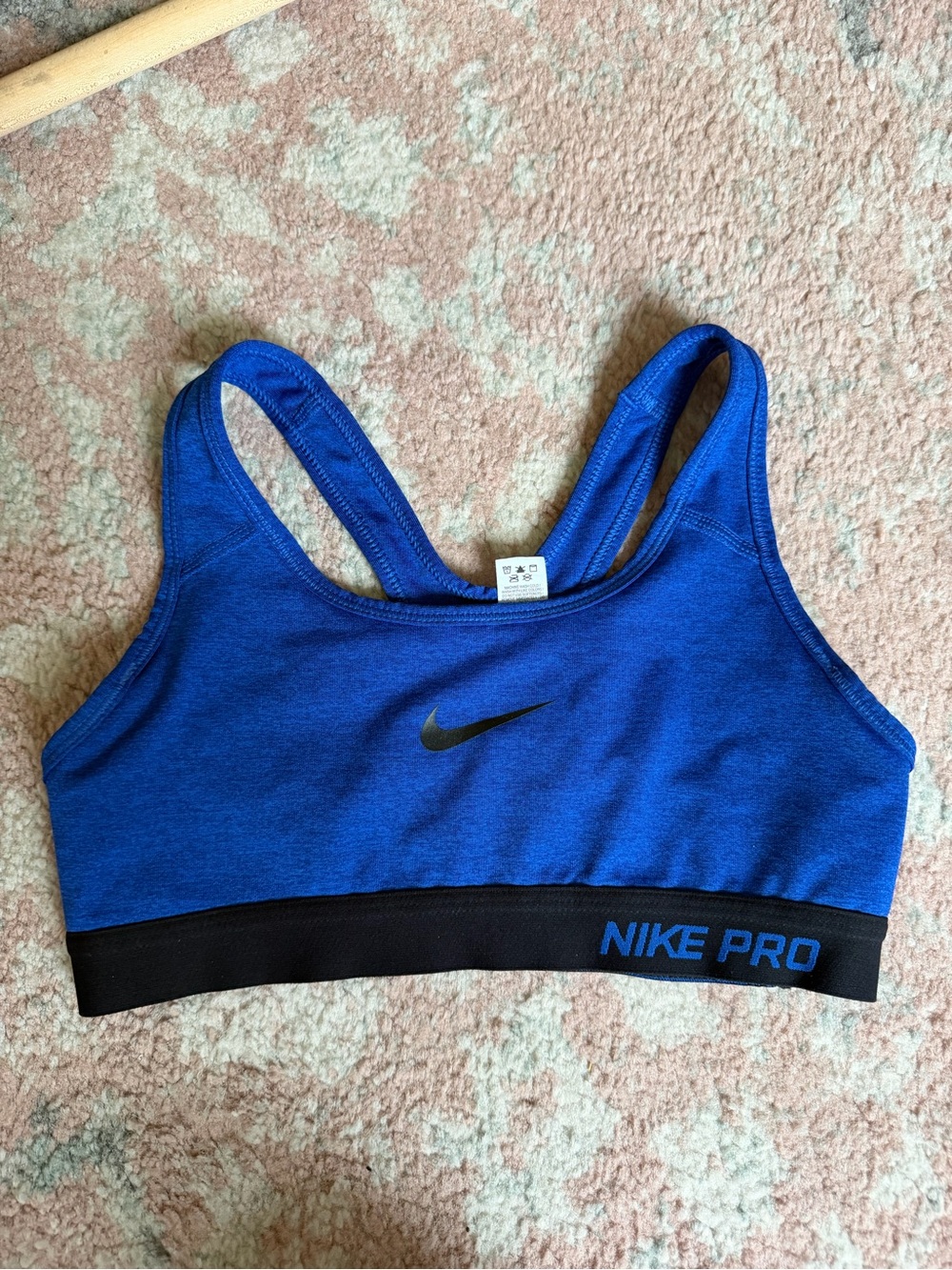 Nike Pro Dri-Fit Women's Blue Sports Bra